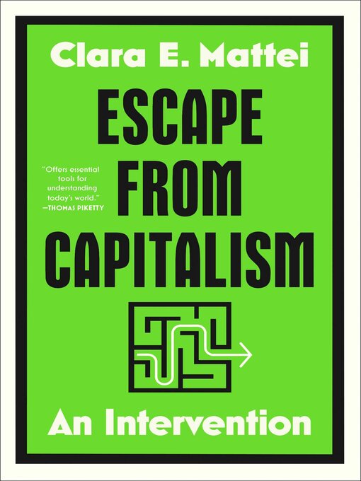 Cover image for Escape from Capitalism